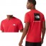  Maglia Allenamento Training T-shirt UOMO The North Face REAXION RED BOX TE 4