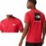  Maglia Allenamento Training T-shirt UOMO The North Face REAXION RED BOX TE 0