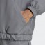  Tuta Intera Completa UOMO Adidas Woven Grigio Poliestere Microfibra con tasche 8
