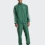  Tuta Intera Completa UOMO Adidas 3-Stripes Woven Verde 5
