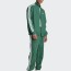  Tuta Intera Completa UOMO Adidas 3-Stripes Woven Verde 3