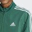  Tuta Intera Completa UOMO Adidas 3-Stripes Woven Verde 2