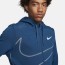  Giacca Felpa Sportiva UOMO Nike Blu Swoosh Energy FZ Cotone 3