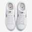  Scarpe Sneakers DONNA Nike Court Legacy Lift Bianco Viola sportswear lifestyle 2