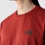 T-shirt maglia maglietta UOMO The North Face Iron Red Simple Dome Tee Crew 2