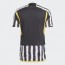  Juventus Adidas Maglia Calcio UOMO Bianco Nero Home 2023 24 3
