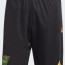  Jamaica JFF Adidas Pantaloncini Shorts Nero con TASCHE a ZIP TIRO 23 2