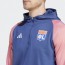  Lione OL Lyon Olympique Adidas Felpa Allenamento Training Top Blu 2023 24 1