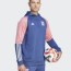  Lione OL Lyon Olympique Adidas Felpa Allenamento Training Top Blu 2023 24 0