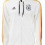  Germania DFB Adidas Giacca felpa sportiva Bianco Cotone French Terry Euro 2024 1