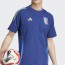  Italia Italy FIGC Adidas T-shir maglia maglietta Blu Cotone Tee Euro 2024 2