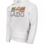  SS Lazio Mizuno Felpa Cappuccio Hoodie Bianco Cotone felpato con tasche 2023 24 1