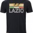  SS Lazio Mizuno T-shirt Maglia maglietta Nero Cotone jersey 2023 24 0