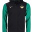  SS Lazio Mizuno Giacca Felpa Sportiva Fan Wear Cappuccio Verde Nero 2023 24 0