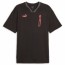  Ac Milan Puma T-shirt maglia maglietta Nero Cotone Ftbll Culture V-Neck 2023 24 3