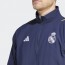  Real Madrid Adidas Giacca tuta rappresentanza UOMO Blu 2023 24 Presentation 1