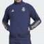  Real Madrid Adidas Giacca tuta rappresentanza UOMO Blu 2023 24 Presentation 2