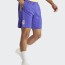 Real Madrid Adidas Pantaloncini Shorts Viola con TASCHE a ZIP Training 2024 1
