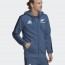  All Blacks New Zealand Adidas Giacca felpa tuta 3 Stripes HD FZ Blu 5