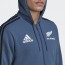  All Blacks New Zealand Adidas Giacca felpa tuta 3 Stripes HD FZ Blu 4