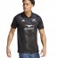  All Blacks New Zealand Adidas Polo Maglia Supporters Nero Rugby 2024 3