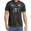  All Blacks New Zealand Adidas Polo Maglia Supporters Nero Rugby 2024 4
