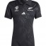  All Blacks New Zealand Adidas Maglia Rugby Performance UOMO Nero Home RWC 2023 6