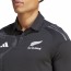  All Blacks New Zealand Adidas Polo Maglia RWC Nero Cotone 1