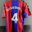  Barcellona Kappa Maglia Calcio Storica vintage 1997-1998 Home Guardiola 4 4