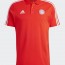  Bayern Monaco Adidas Polo Maglia UOMO Rosso Cotone DNA 2023 24 5