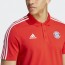  Bayern Monaco Adidas Polo Maglia UOMO Rosso Cotone DNA 2023 24 4