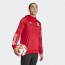  Benfica Adidas Felpa Allenamento Training Top Hoodie Rosso Mezza zip 2023 24 3