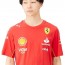  Ferrari Puma T-shirt maglia maglietta Sainz UOMO Rosso Cotone Team 2024 7