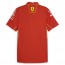  Ferrari Puma Camicia T-shirt UOMO Rosso Cotone F1 Team maniche corte 2024 1