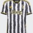 Juventus Adidas Maglia Calcio Ragazzo Bambino Bianco Nero 2023 24 Home 5