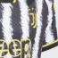  Juventus Adidas Maglia Calcio Ragazzo Bambino Bianco Nero 2023 24 Home 2