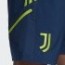  Juventus Adidas Pantaloncini Shorts UOMO Blu 2022 23 Woven Microfibra DownTime 2