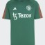  Manchester United Adidas Maglia Allenamento Training Tiro Verde 2024 5